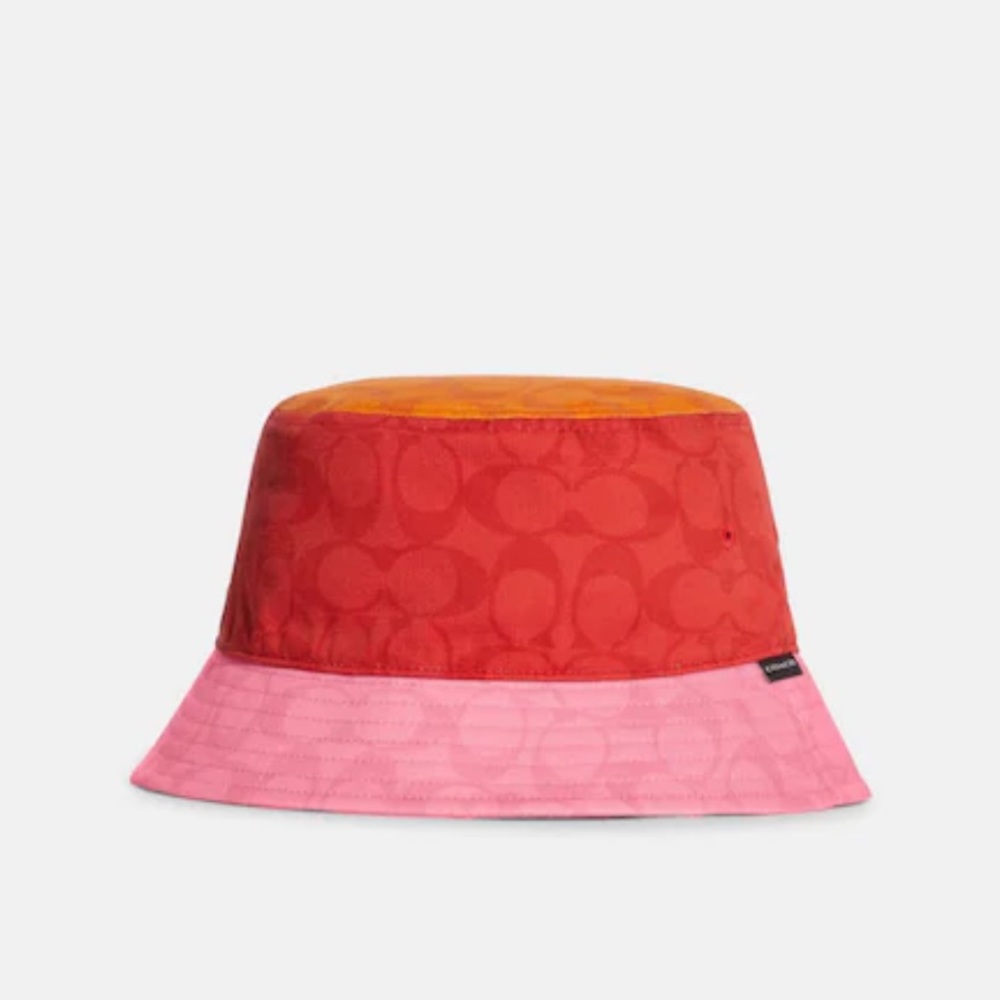 Coach Colorblock Signature Bucket Hat